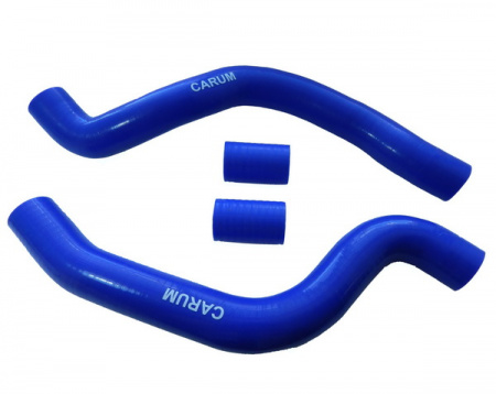 Патрубки радиатора 2110-12 (к-т 4шт) (армированный силикон) "CARUM"