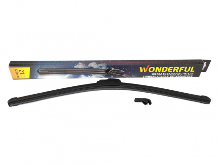 Щетка стеклоочистителя бескаркасная 525мм 21" "WONDERFUL"