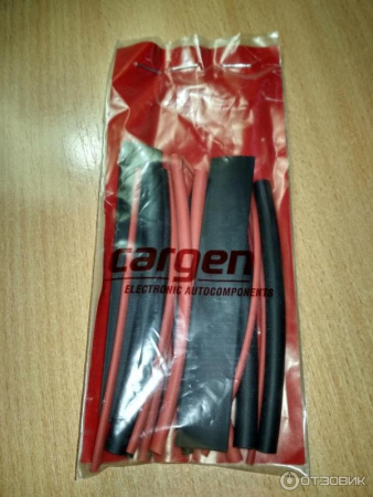 Трубка термоусадочная, набор 30 шт.  "Cargen"