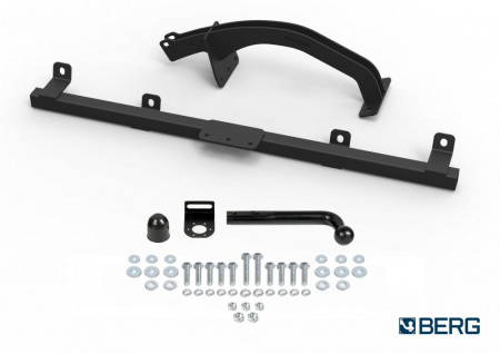 Фаркоп (ТСУ) Chevrolet Niva (2002-2020), Lada Niva (2020-2021), Lada Niva Travel (2021-) 1200/75 кг "BERG"