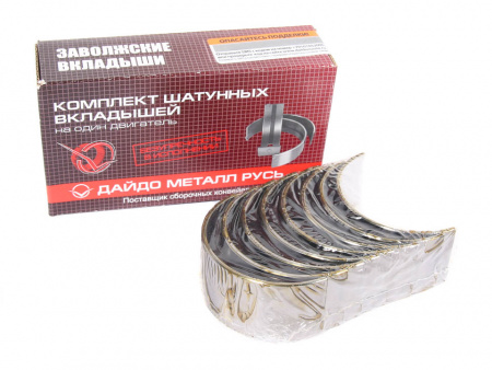 Вкладыши шатунные дв.402,УАЗ (0.05)  "ДайдоМеталлРусь"