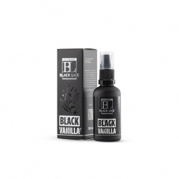 Ароматизатор спрей "Shine Systems" Black Line Black Vanilla (50 мл) для дома и авто