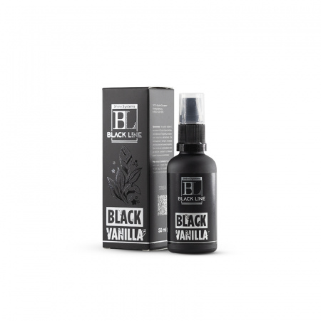 Ароматизатор спрей "Shine Systems" Black Line Black Vanilla (50 мл) для дома и авто