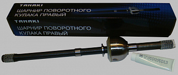 Шрус УАЗ-3741 короткий правый (гибридный мост L=659 мм) "TANAKI" (со смазкой)