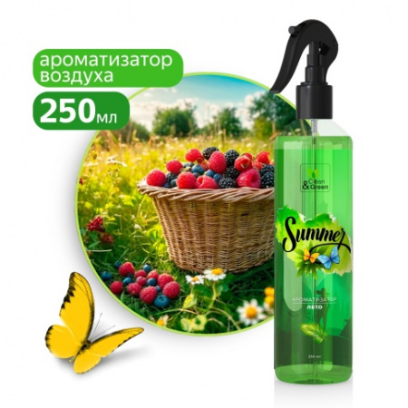 Ароматизатор воздуха (250 мл) "Clean&Green" Лето триггер