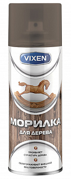 Морилка для дерева (520 мл) орегон  "VIXEN" аэрозоль