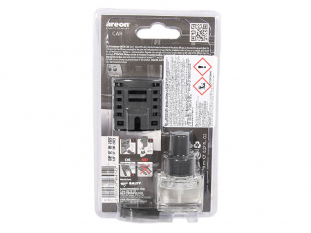 Ароматизатор на дефлектор "AREON" "CAR" "Superblister" Black Crystal