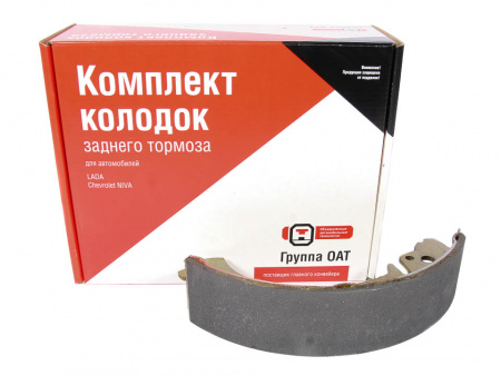 Колодки тормозные задние 2101-07,2121-213,2123 (к-т 4шт) "ВИС" (фирм.упак ОАТ)