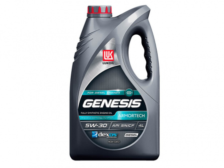 Масло моторное ЛУКОЙЛ-GENESIS ARMORTECH Diesel 5W30 (4л) CF/SN синт.