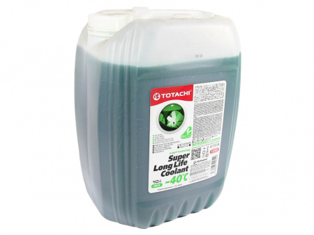 Антифриз зеленый 10кг TOTACHI SUPER LONG LIFE Coolant Green -40C