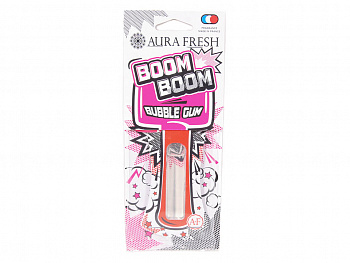 Ароматизатор подвесной гелевый "AURA FRESH BOOM BOOM Bubble Gum" (Бубль Гум)