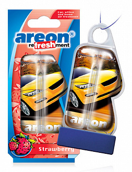 Ароматизатор подвесной гелевый "AREON" "Refreshment LIQUID" Strawberry