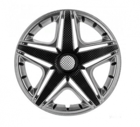 Колпаки декоративные 14" (к-т 2шт) "NHL Super Silver"