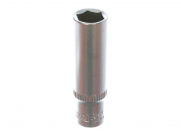 Головка  1/4" 10мм 6 гранная "AV Steel" высокая