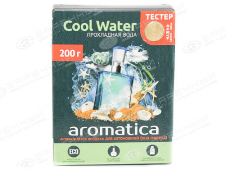 Ароматизатор под сиденье "Aromatica" "Cool Water" гелевый