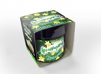 Ароматизатор на панель приборов гелевый "Boxter`s" "Citrus Vanilla"