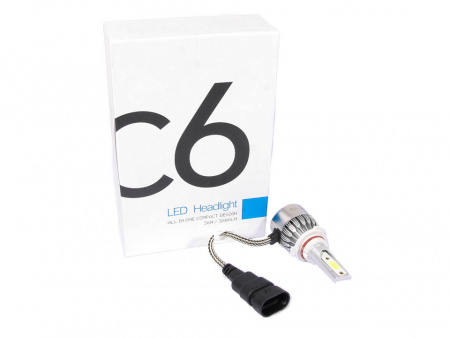 Лампа светодиод HB4 9-32V/36W Allroad C6 к-т 2шт "Lumen" 6000K, 3800lm
