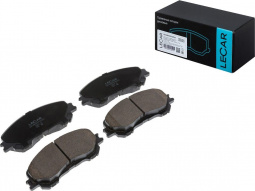 Колодки тормозные Передние, сист. Akebono / Nissan Qashqai 13-, X-Trail (T32) 14-