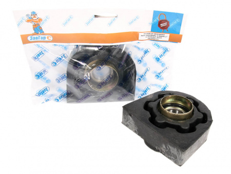 Муфта подвесного подшипника (опора кард вала) 3302 н/обр. (б/кронштейна) в сборе "ЗавГар"
