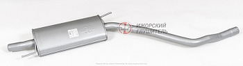 Глушитель основной  VW TRANSPORTER 2.0/2.5/1.9D/2.4D 90-95(SWB) "Ижора"