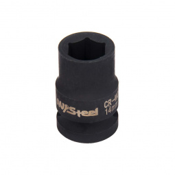 Головка 14мм  6 гранная ударная "AV Steel"