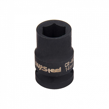 Головка 14мм  6 гранная ударная "AV Steel"