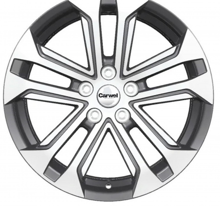 Диск колеса литой Carwel Куж 1803 ABT 7*18/5*114,3 d66,1 ЕТ45