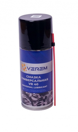 Смазка универсальная (210 мл) (аэрозоль) "Verem"VR40 проникающая