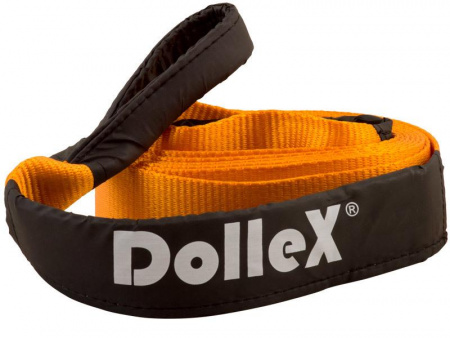 Трос буксировочный динамический  5т (5м) "DolleX" (стропа рывковая)