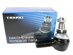 Наконечник УАЗ-469,452 рулевой тяги левый (разборный с масленкой "TANAKI"