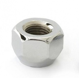 Гайка колеса М12*1,25 (16, кл.21, конус, открытая, хром) GREAT WALL, NISSAN