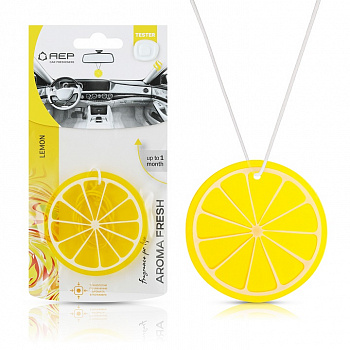 Ароматизатор подвесной "AЕР" "AROMA FRESH" Lemon