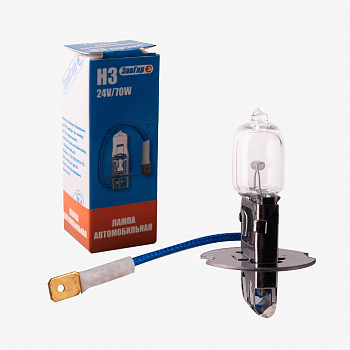 Лампа галоген H3 24/70W "ЗавГар"