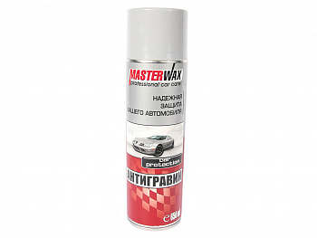 Мастика антигравий (650 мл) серая "MasterWAX"   аэрозоль