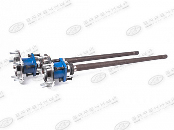 Полуось заднего моста 2123 усиленная разгруженного типа (22 шлица) "ВолгаАвтоПром"  под АВС