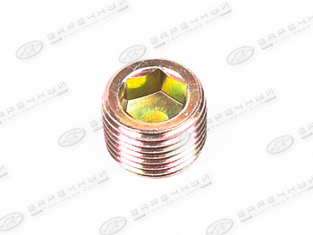 Пробка КГ 1/2" картера КПП,рулевого механизма 3302,3110