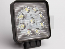 Фара доп. светодиодная "Lumen" прямоуг. 27Вт ближ.света 125*107мм 9-32В
