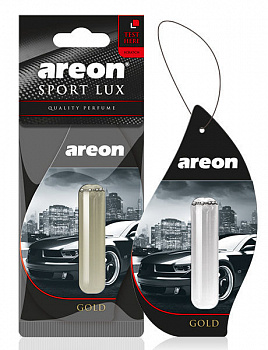 Ароматизатор подвесной гелевый "AREON LIQUID LUX SPORT" GOLD