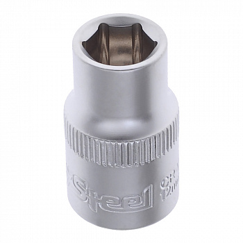 Головка 12мм  6 гранная "AV Steel"