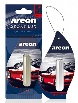 Ароматизатор подвесной гелевый "AREON LIQUID LUX SPORT" Nickel