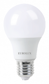 Лампа светодиодная LL-E-A60-11W-230-6K-E27 (груша, 11Вт, холод., Е27) Eurolux