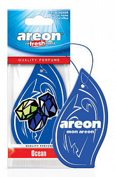 Ароматизатор подвесной картонный "AREON MON CLASSIC" "Refreshment" Ocean
