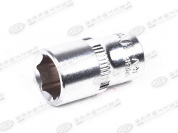 Головка  1/4" 10мм 6 гранная "KRAFT"