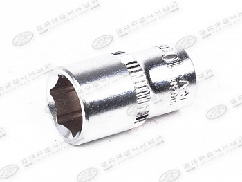Головка  1/4" 10мм 6 гранная "KRAFT"