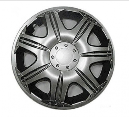 Колпаки декоративные 14" (к-т 2шт) "Опус Super Silver"