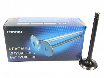 Клапана 21083 1500, 405,406,409 дв. (к-т 4шт) (впускные) "TANAKI"