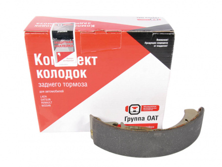 Колодки тормозные задние 1118,2170,2190 под АБС (к-т 4шт) "ВИС" (фирм.упак ОАТ)