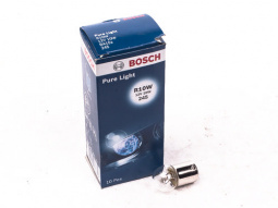 Лампа А 12-10 (габариты,ном.знак,п/капотная) R10W 12V "BOSCH"