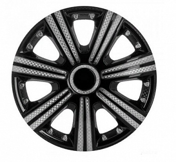 Колпаки декоративные 15" (к-т 2шт) "DTM" "Super Black"