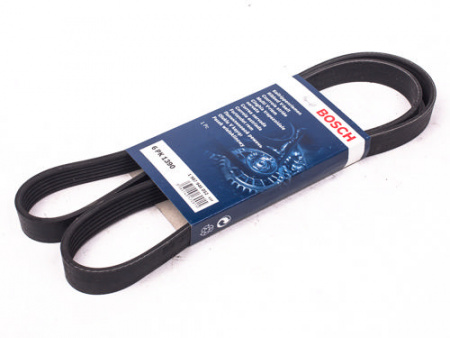 Ремень 1390 генератора дв.406,405,409 с ГУР (6PK1390)"BOSCH"